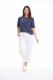 Drawstring Wide Leg 7/8 Pants