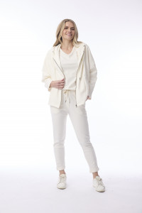 Terry Knit Hoodie Zip