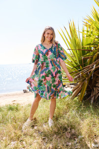 Charli Tassel Tie Dress