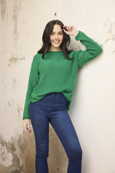 Knit Top R-neck