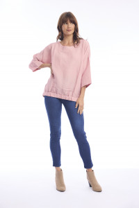 Linen Top Boxy