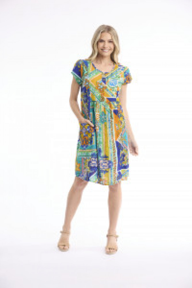Saint Roch Dress Bib Pockets