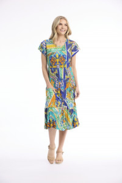 Saint Roch Dress Bias Pockets