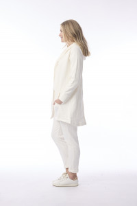 Terry Knit Sweat Shirt Hooded Long