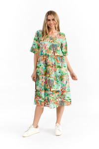 Yvonne Dress Round Neck