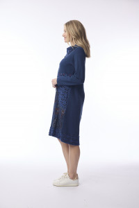 Tabriz Dress Patch Cowl