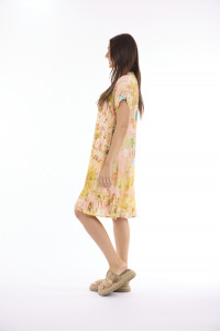 Sabina Dress Frill Hem