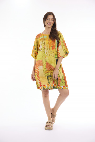 Maria Dress Puff Sleeve