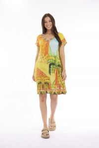 Maria Dress Frill Hem