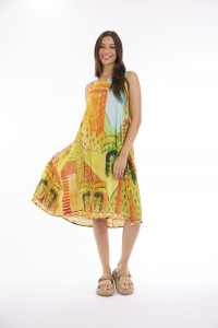 Maria Dress Midi Sleeveless
