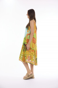 Maria Dress Midi Sleeveless