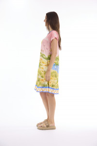 Keyla Dress Frill Hem