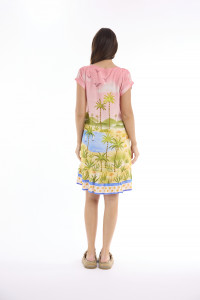 Keyla Dress Frill Hem