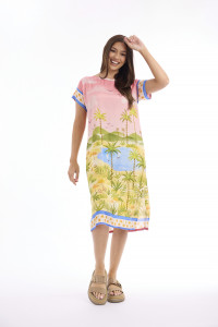 Keyla Dress Shift Maxi