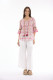 Maalti Pink Top Frill Sleeve
