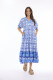 Maalti Blue Dress Maxi