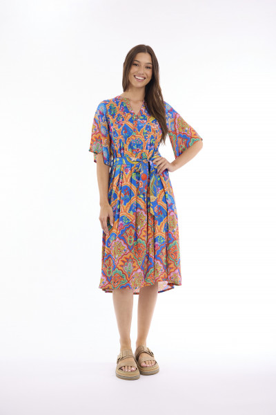 Aurora Dress Pleated Tie