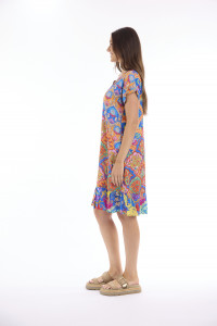 Aurora Dress Frill Hem