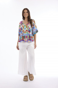 Carmen Top Tie Front