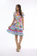 Carmen Dress Frill Hem