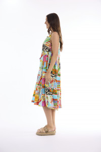 Blanca Dress Layered Sleeveless