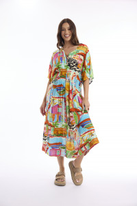 Blanca Dress Pleated