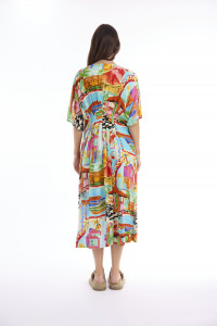 Blanca Dress Pleated