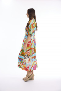 Blanca Dress Pleated