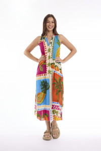 Isla Dress Maxi Sleeveless