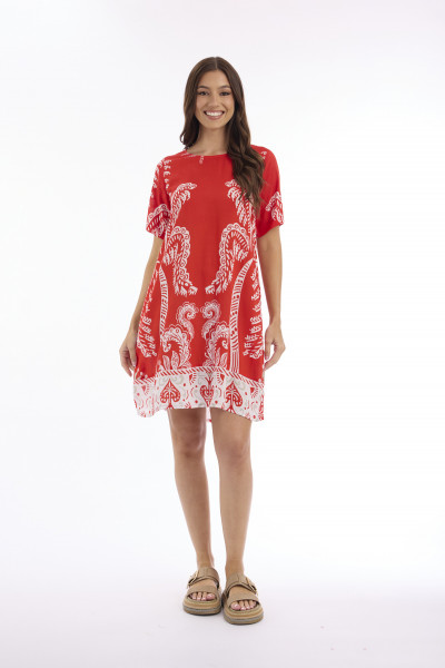 Josey Dress Pleat Back