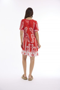 Josey Dress Pleat Back