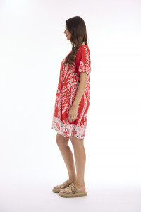 Josey Dress Pleat Back