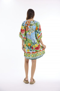 Adele Dress Puff Sleeve