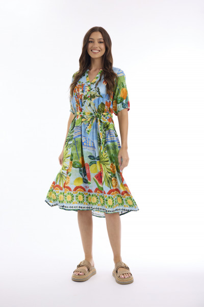 Adele Dress Pleated
