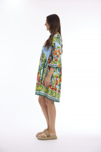 Adele Dress Layers 3/4 Sleeve