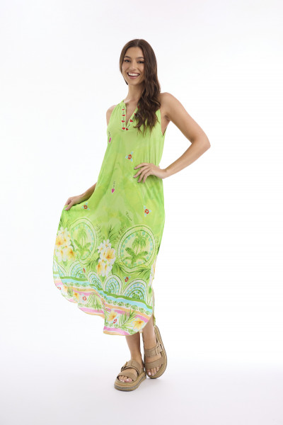Elena Dress Maxi sleeveless