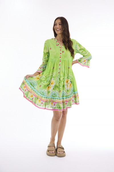 Elena Dress Layers 3/4 Sleeve