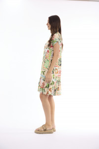 Zoe Dress Frill Hem