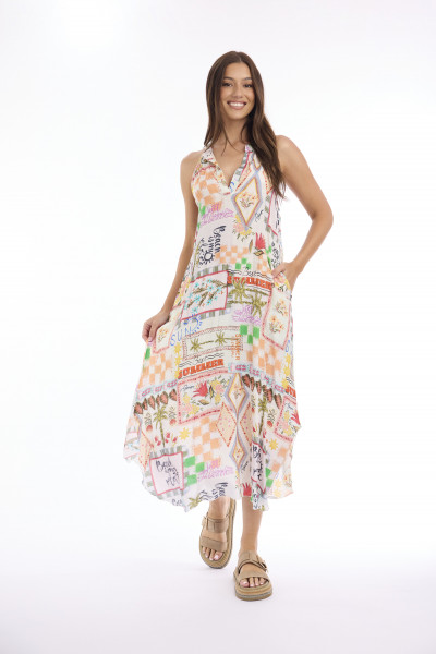 Filipa Dress Maxi Sleeveless