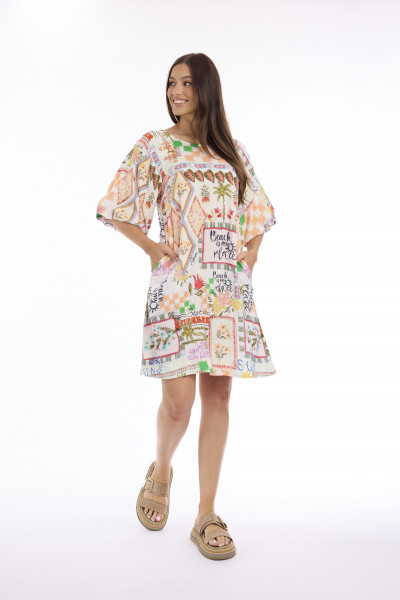 Filipa Dress Puff Sleeve