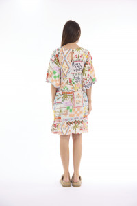 Filipa Dress Puff Sleeve