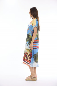 Gloria Dress Shift Maxi