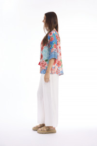 Clarissa Top Frill Sleeve