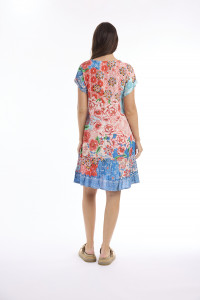 Clarissa Dress Frill Hem