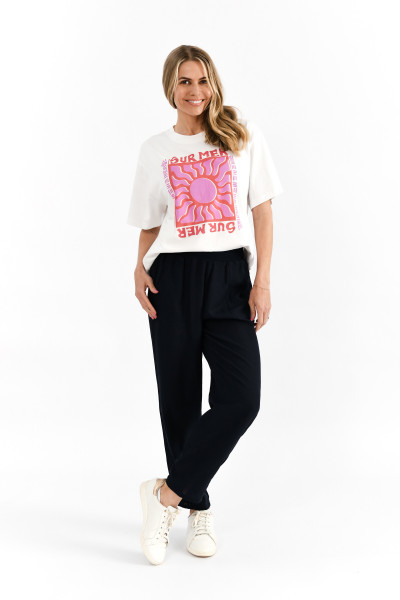 Ruby Crew Neck Printed Tshirt
