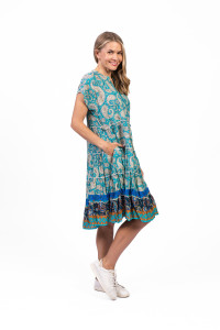 Leela V Neck Mini Dress