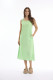 Linen Solid Dress Strappy