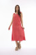 Linen Solid Dress Strappy