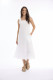 Linen Solid Dress Strappy