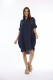 Linen Solid Dress Boxy